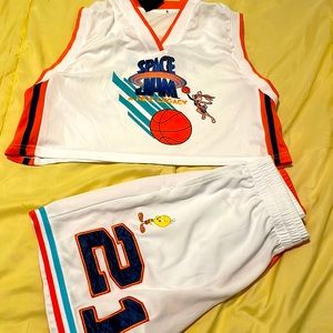 Space jam jersey two piece set